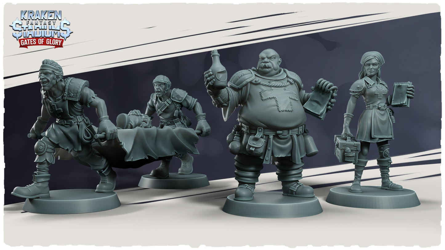 Sideline Staff & Support Crew – Medic Team