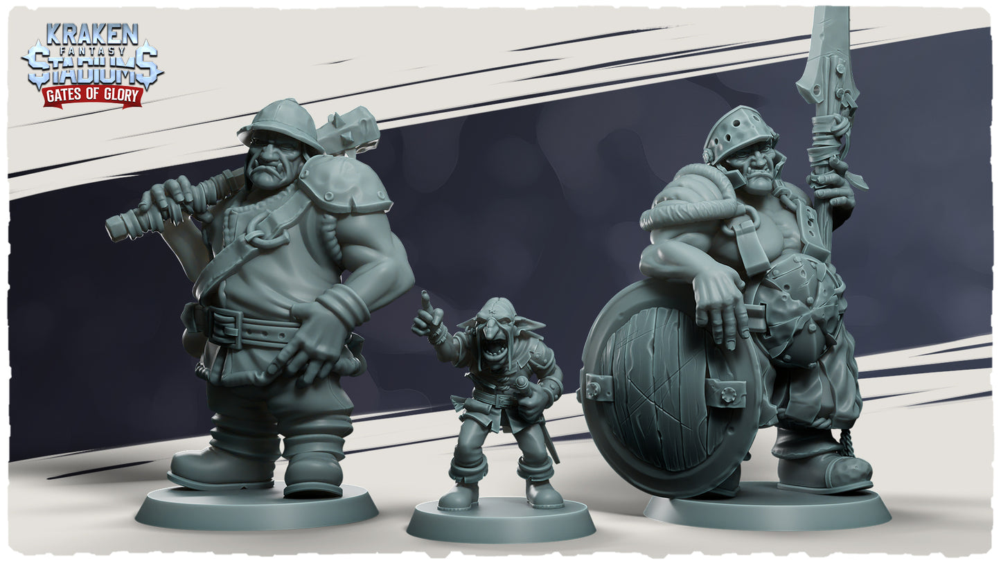 Sideline Staff & Support Crew –  Stadium Guards